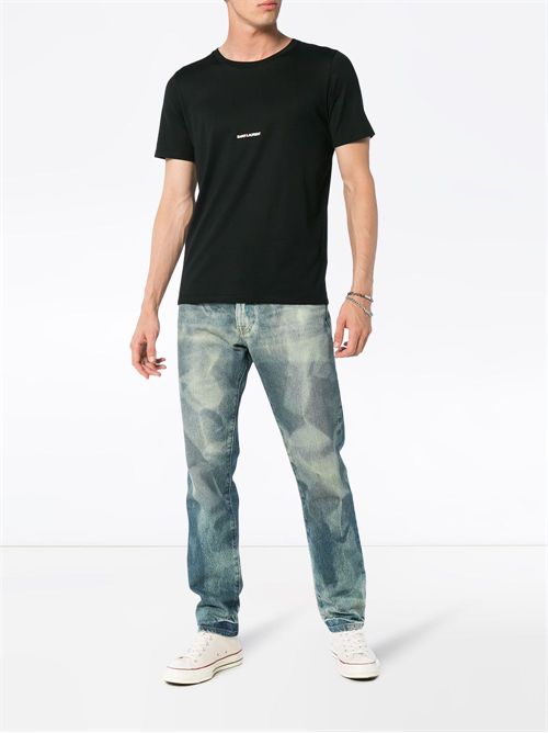 cotton T-shirt SAINT LAURENT | 464572YB2DQ1000